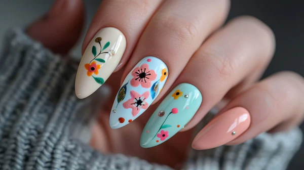 Spring Nails at Home: The Easiest Way to Get Salon-Perfect Almond Extensions image